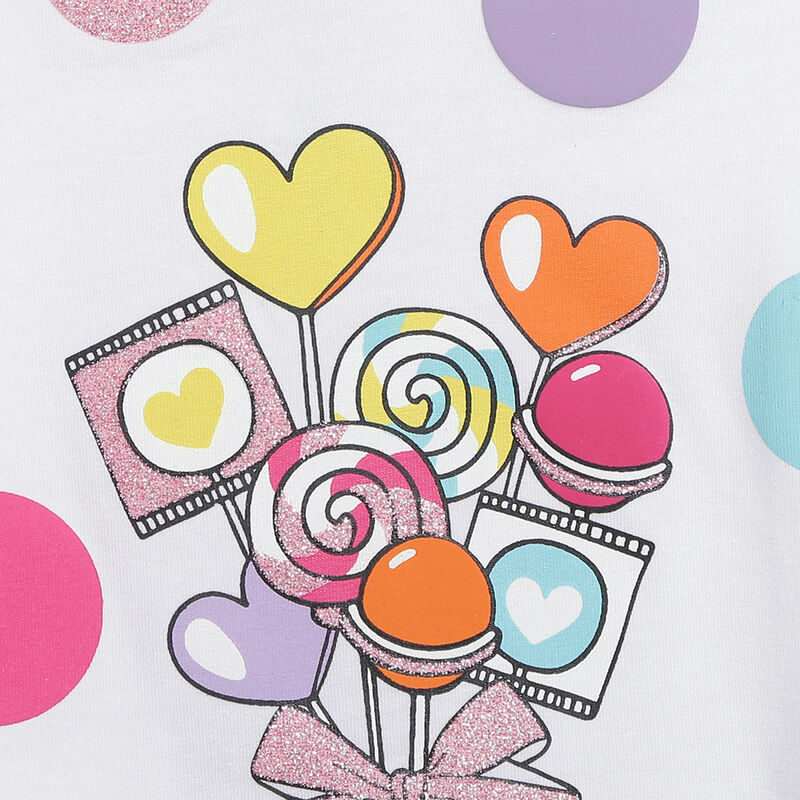 Printed Short-sleeve T-shirt White image number 2